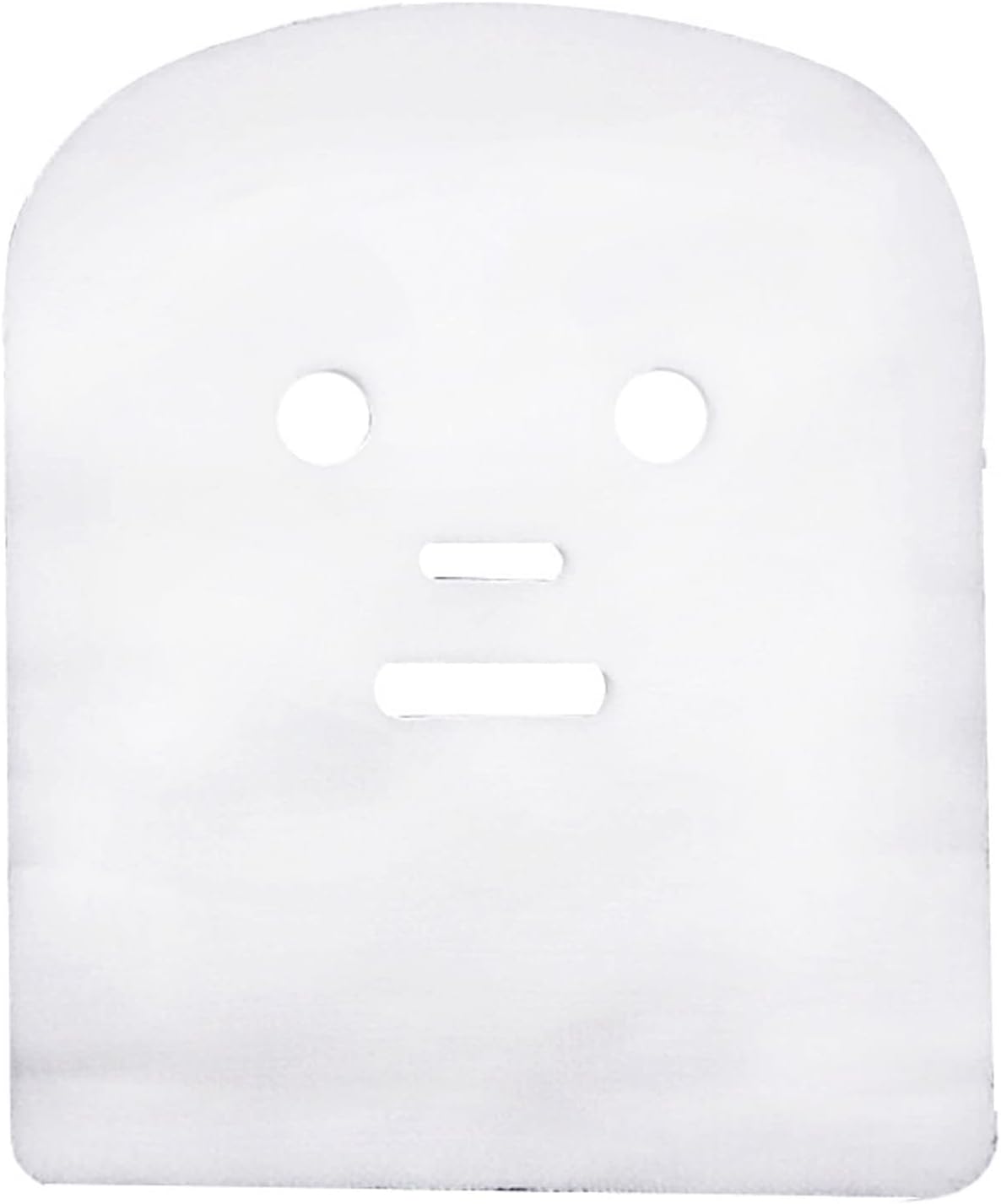 Khakho 100Pcs Gauze Facial Mask,Cotton Gauze for Facial Spa, White Net Face Gauze Skin Care Facial Paper Sheet (White)