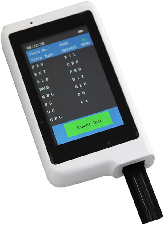 14 Routine Urine Analyzer, USB Charging Urine Analysis with 4-Inch Color Screen, Biochemistry Analytical Instruments, for Home, Hospital, Clinics
