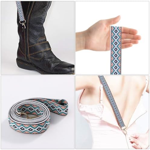 3pcs Zipper Pulls Strap and Dressing Zipper Pull Helper for Elderly Women for Clothing and Boots Home and Travel Dressing Aid