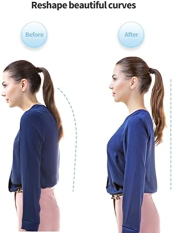 Posture Corrector, Rechargeable Silicone Hunchback Monitor with Automatic Vibration Alert for Adults and Kids, USB Powered, Comfortable Wear, Improve Posture and Back Muscle