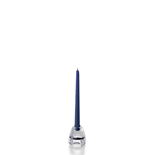 yummi Navy Blue Taper Candles -10 inch - 12 per Pack