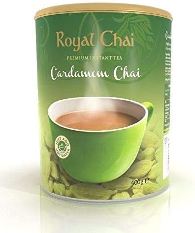 Royal Chai Cardamom Chai (unsweetened) - 400g - (pack of 2)
