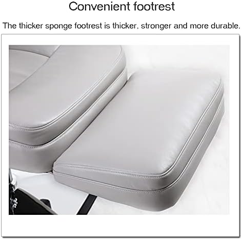 Portable Salon Massage Stool Chair with Swivel Rest and Adjustable Height Reclining Beauty Chair for Beauty Professionals and Relaxation,B