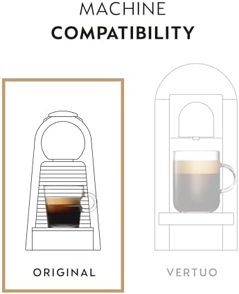 Nespresso Capsules Original Line, Capriccio, Medium Roast Espresso Coffee, 50 Count Coffee Pods
