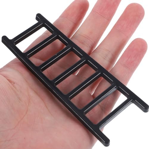 jojofuny Creative Ladder Shape Birthday Cake Toppers Sponge Insert Cards 4.3X1.7 Inch Mini Cake Decorations for Party Desserts and Cupcakes