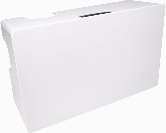 Cable Management Box with Included Mounting Hardware â ABS Cord Organizer (12,7 x 7,8 x 4,5 in) | Heat-Tolerant Power Strip & Cable Storage | Wall-Mountable or Floor Use