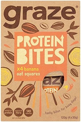 Graze Banana Protein Bites 4 x 30g
