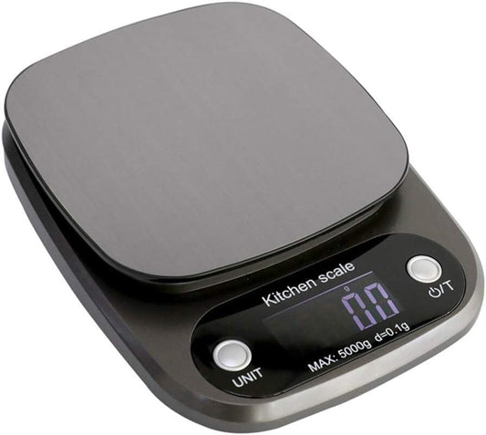 GeRRiT Electronic Scale Kitchen Baking Scale Digital Food Scale LCD Display Home High-Precision Electronic Scale ()