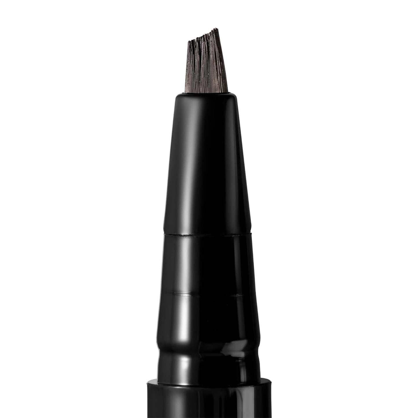 Arches and Halos Angled Bristle Tip Waterproof Brow Pen - Water Based and Smudge Proof Eyebrow Pencil - Extended Wear - Dark Brown - 0.051 oz