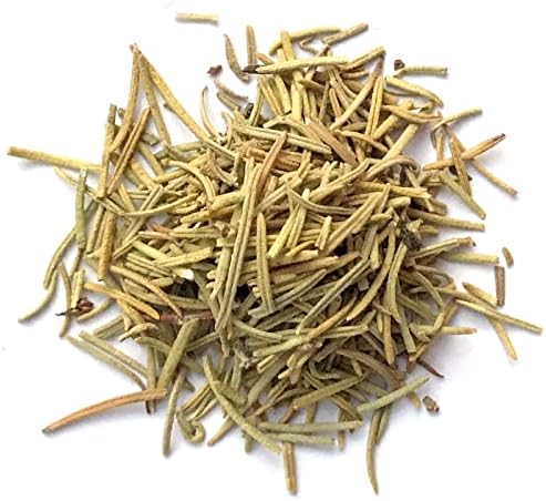 Organic Rosemary Whole, by Herb Co, Rosmarinus Officinalis, from Morocco, Kosher, for Cooking, Skin & Hair Formulations, Perfumes & Colognes, 1 lb