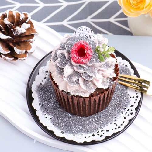 Silver Sprinkles Sanding Sugar for Baking, 6.35 oz Edible Sparkling Sugar Crystals, Decorating Sugar Sprinkles for Cake Cupcake Cookie Ice Cream Topping