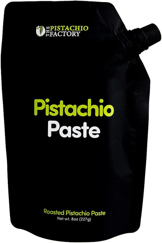 100% Pure Pistachio Paste, Butter, Dubai Chocolate Filling, Pistachio Spread, Crema De Pistacho, Dip, No Sugar, No fillers, Kosher, Make Own Cream - The Pistachio Factory