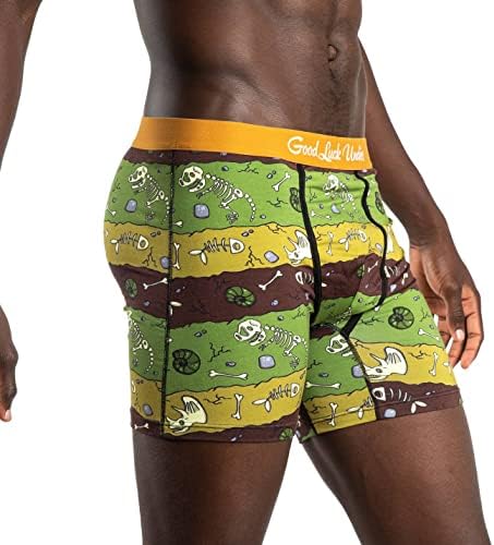 Good Luck Undies Dinosaur Boxer Brief Underwear