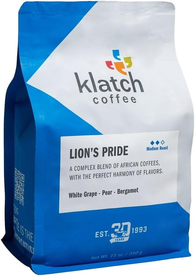 Lion's Pride Blend - Roasted by Klatch Coffee - Whole Bean Coffee - 310 Gram Bag