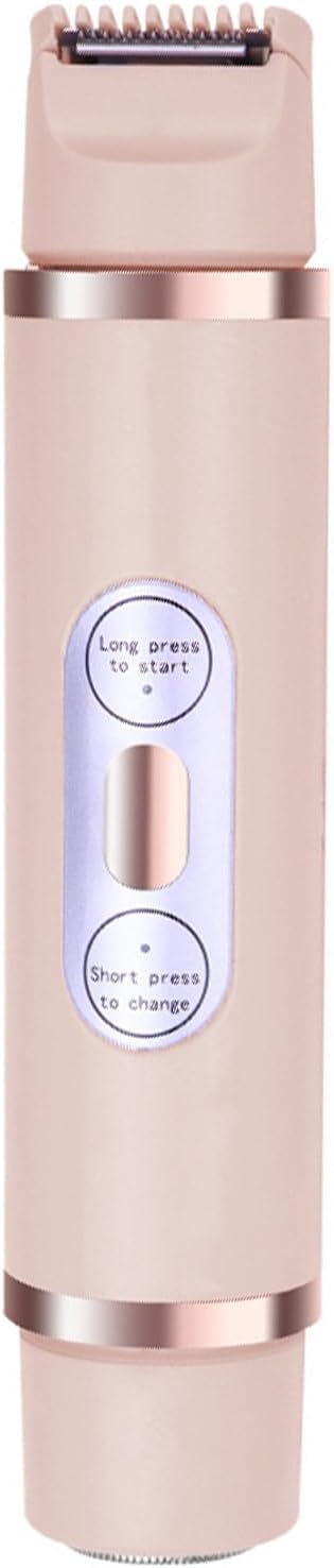Trimmer Shavers For Women 2 In 1 Wet/Dry Electric Body Hair Trimmer Facials Hair Removal Shavers Gifts 2 In 1 Electric Shavers For Hair Removal