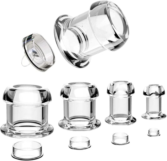 4Pcs Hollow Anal Plug Anus Butt Plugs Sex Toys