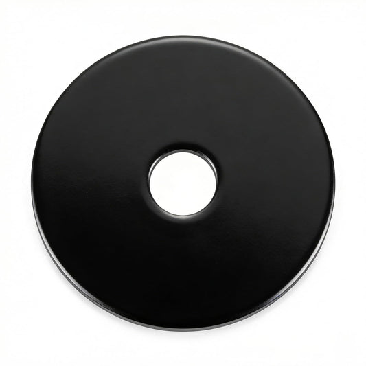 Bykonh #10 x 3/4" (80 PCS) Black Fender Washers, 304 Stainless Steel Flat Washers for Machinery & Automotive Repair