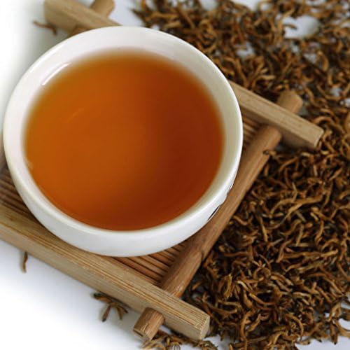 GOARTEA Jinjunmei Black Tea - 100g / 3.5oz Nonpareil Supreme Grade - Fujian Jin Jun Mei Tea - Golden Beautiful Eyebrow Chinese Loose Leaf - Golden Buds
