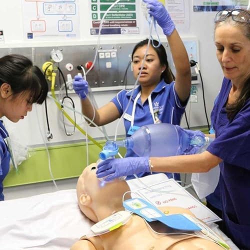 170 cm Life Size Patient Care Manikin Training Nursing Manikin Basic Geri Nursing Skills Geriatric Human Model Mannequin Full Body for Students Education Teaching Medical Training Skills