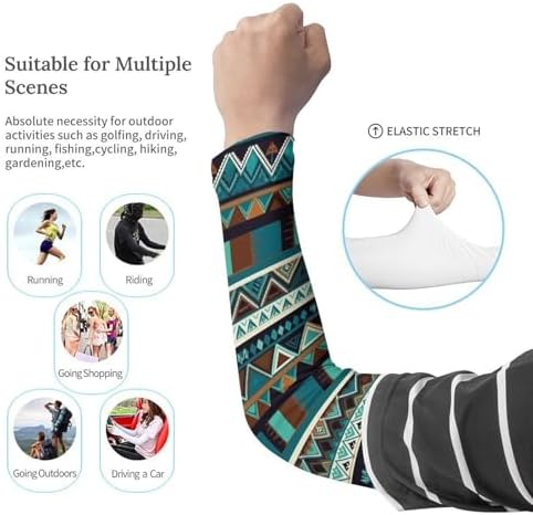 Supdreamc Men Women Youth Sunblock Ice Cooling Arm Sleeves for Hunting, Sports, Gardening