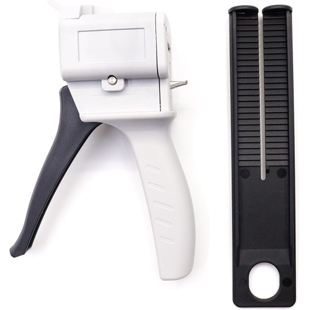 HFYJJHKQ 1:1 glue gun AB epoxy sealant gun 50ml 1:1 manual glue gun AB two-component glue dispensing gun kit