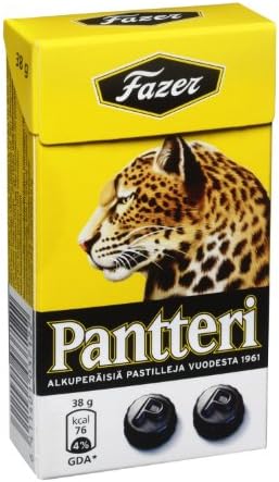 Fazer Pantteri 38g Fattsueru Panteri 38g Finland sweets