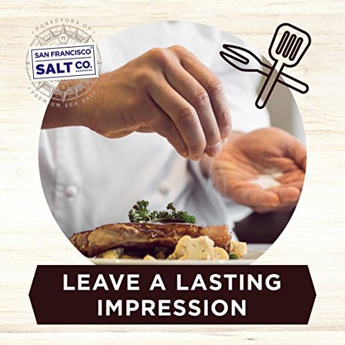Italian Black Truffle Salt 1lb. Bulk Bag by San Francisco Salt Company
