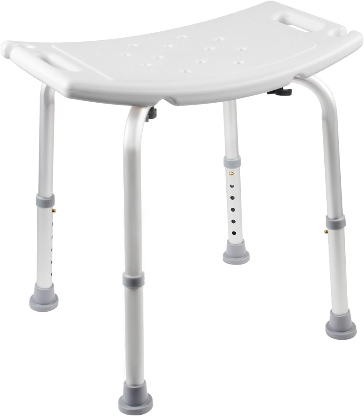 Adjustable Shower Chair, Shower Stool for Inside Shower, Shower Bench,Shower Seat, Bath Chair for Elderly, Disabled, Pregnant, Bathtub, Shower Stall, Non Slip Base, 400 LBS Heavy Duty
