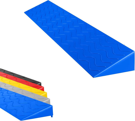 Threshold Ramp for Doorways, Sweeping Robot Ramp Odor-Free Threshold Ramp for Wheelchair, Scooter, Stroller, Curb, and Tile, Indoor & Outdoor Use