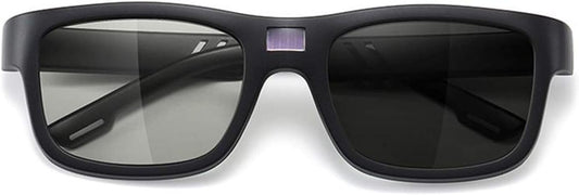 Paleshy 0.1s Auto-Tinting Sunglasses for Men & Women, Polarized Photochromic Glasses with Dual UV400, All-Weather Lightweight Glasses for Driving, Cycling, Fishing, Golf, Night