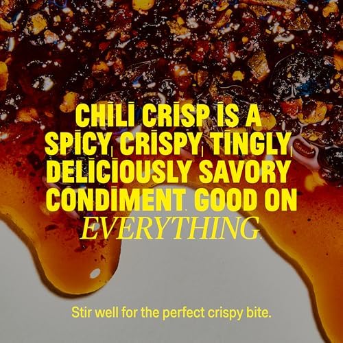 FLYBYJING Original + Sweet & Spicy Sichuan Chili Crisp Oil Duo: Premium Vegan Chili Sauces Good on Noodles, Proteins, Veggies & Everything - Spicy, Savory, Crunchy Hot Sauces, 6oz (Pack of 2)
