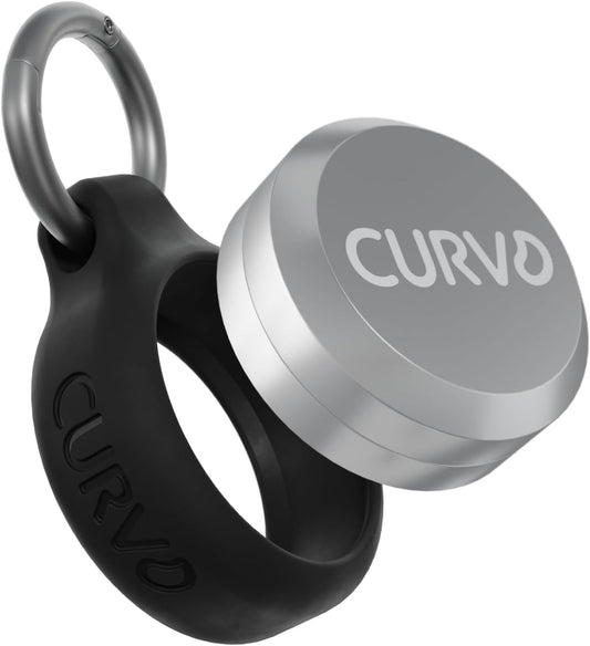 CURVD Premium Carrying Case Durable Travel Keychain Container, Medicine Pill Organizer, Travel Pill Box, Small Waterproof Holder for Pills, Earplugs, Compatible with Loop, Vibes & Eargasm