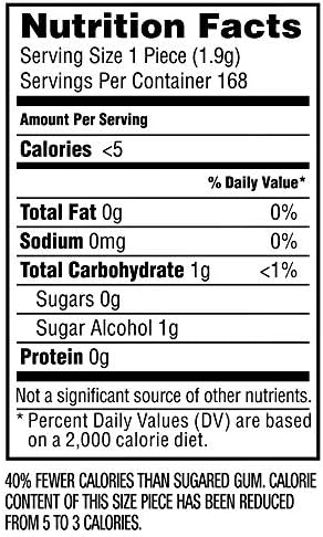ORBIT Spearmint Sugar Free Chewing Gum Travel Essentials, 3 Ct Pack (Pack of 2)
