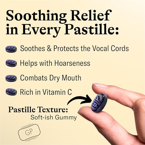GRETHER'S Sugarfree Blackcurrant Pastilles – Premium Swiss Throat Lozenges for Dry Mouth & Sore Throat Comfort – Gift for Singers, Intense Fruit Flavor, Gluten & Lactose Free – 15 oz