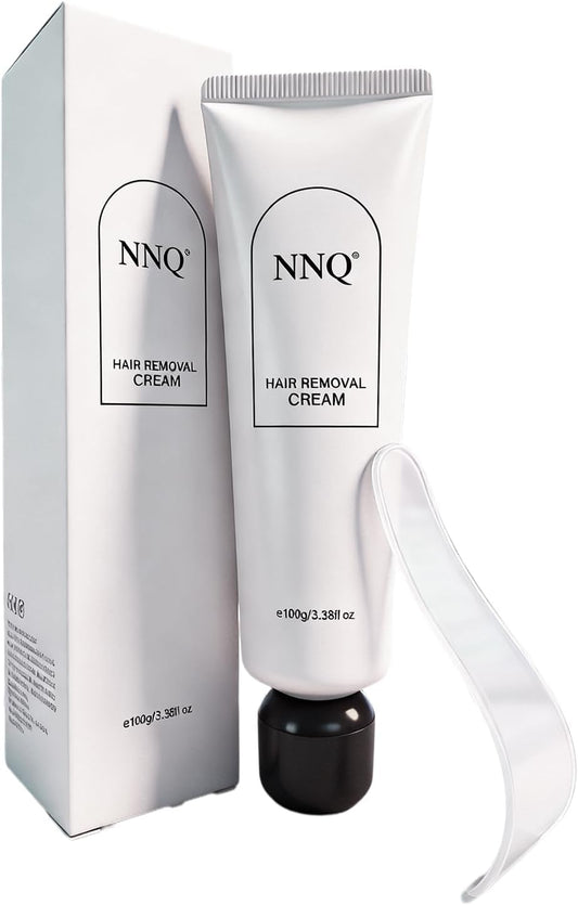 Hair Removal Cream For Women Men, Painless Depilatory Cream for Legs, Arms, Bikini Line & Underarms, Fast Body Hair Remover for Sensitive Skin, Moisturizing & Smoothing Formula, 3.38 FL OZ