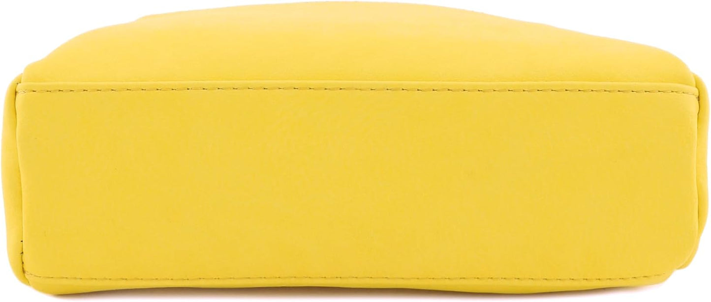 FashionPuzzle Triple Zip Small Crossbody Bag