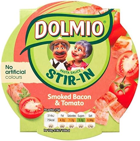Dolmio Stir-in Smoky Bacon & Tomato Pasta Sauce 150g