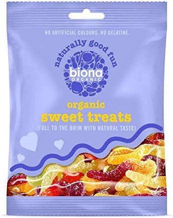 Biona Organic Sour Snakes 75g-12 Pack
