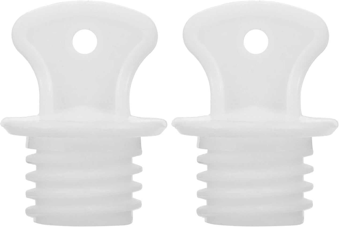 Mobestech Hot Water Bottle Cap Stopper, 2pcs 20mm Leak-proof Hot Water Bottle Stopper Plugs Rubber Hot Water Bag Sealing Plug Hot Water Sack Sealer for White