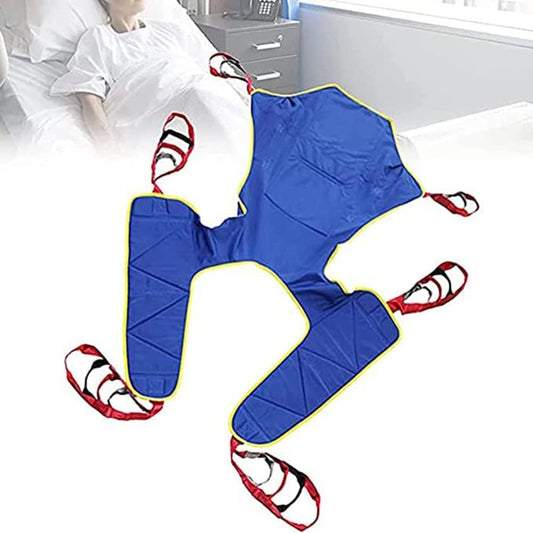 Hoist for Lifting Elderly, Full Body Patient Hoist Sling, Patient Lift Toileting Sling, Lift Equipment Patient Walking Sling Transfer Belt Commode Lifter Divided Leg Sling Medium