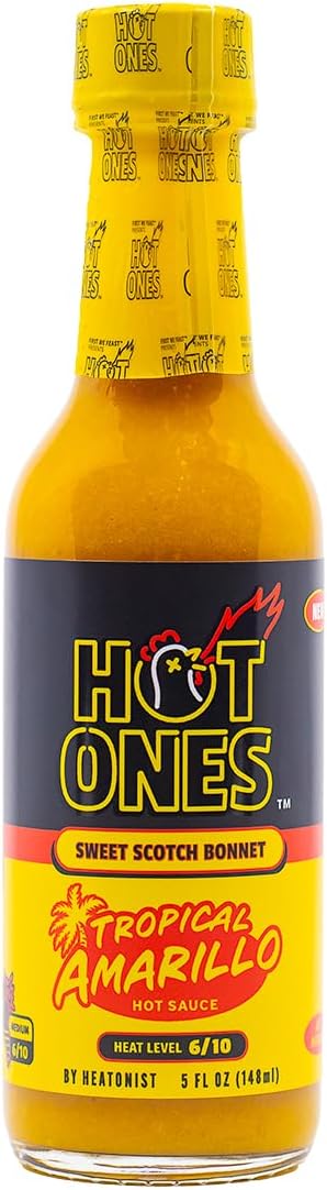 Hot Ones Tropical Amarillo Hot Sauce 5 oz