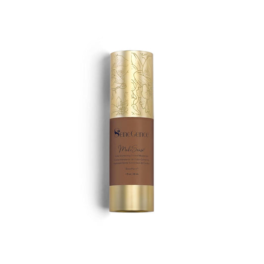 SeneGence MakeSense Color Correcting Tinted Moisturizer with Sheer Coverage, Deep, 1 Fl Oz, Enriched with SenePlex+ and Botanicals for Smooth, Even-Toned Skin