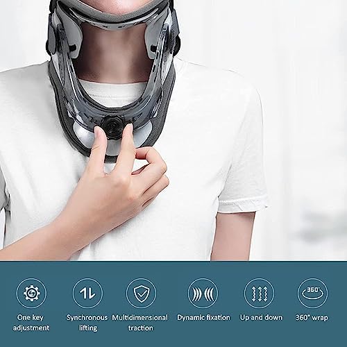TIST Neck Support Brace, Cervical Collar, Height Adjustable Cervical Traction Device, for Neck Support Relieves Pain & Pressure in Spine
