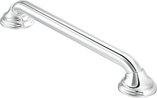 Moen LR8724D3CH Bathroom Safety 24-Inch Ultima Designer Bathroom Grab Bar, Chrome