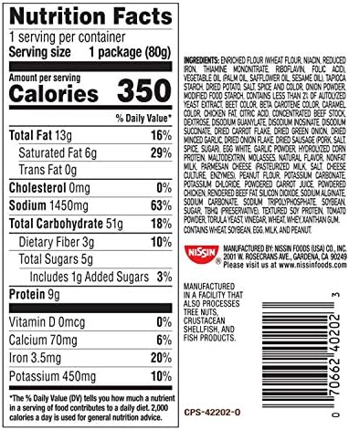 Nissin Cup Noodle Ramen Noodle Soup,Curry,2.82 Ounce,(Pack of 12)