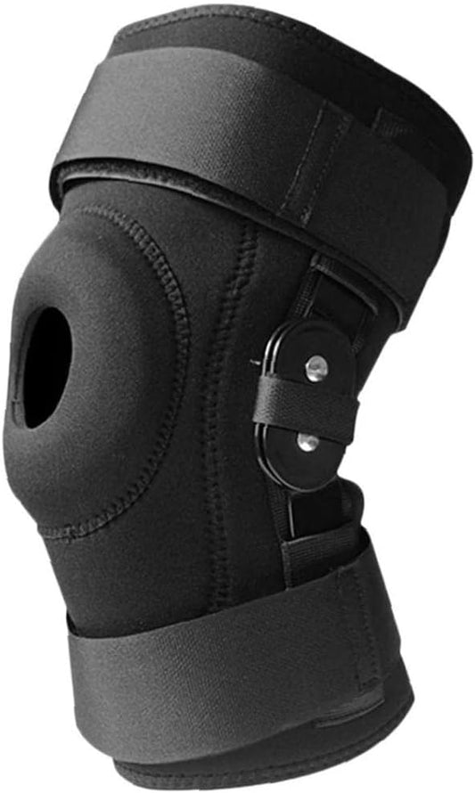 Knee Protector Pad for Arthritis Knee Brace Orthopedic Support Sleeve Guard Patella Kneepad Leg Wrap Knee Brace Support Black 33x22cm