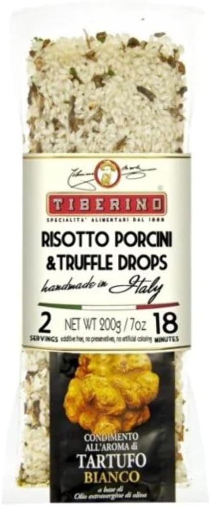 TIBERINO Porcini & White Truffle Oil Risotto, 7 OZ