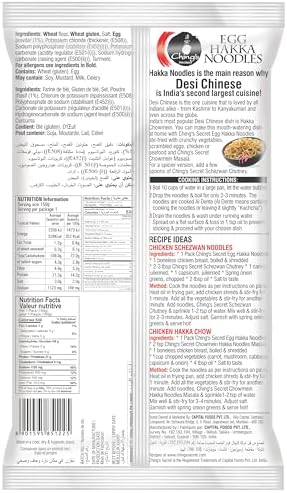 Ching's Secret Hakka Egg Noodles - 5.3oz., 150 Grams (Pack of 3)