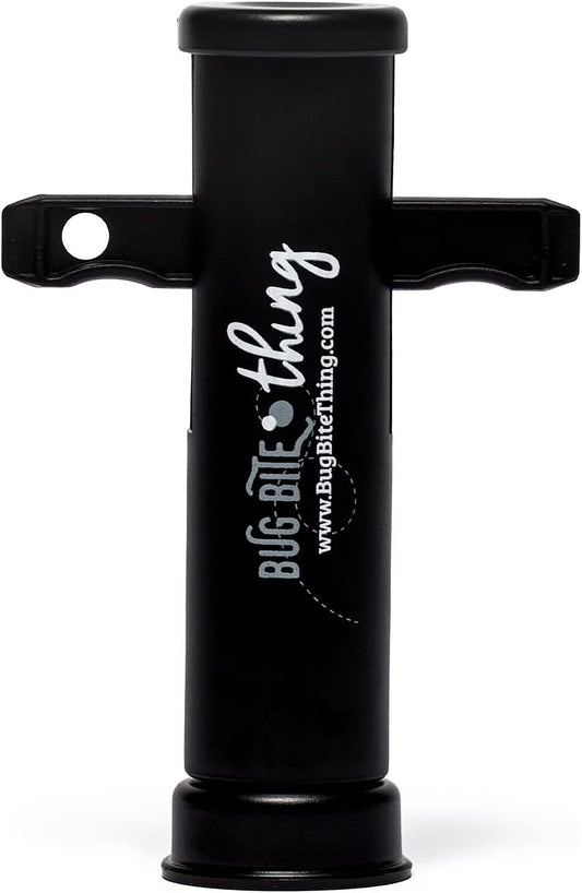 BUG BITE THING Suction Tool - Bug Bites and Bee/Wasp Stings, Natural Insect Bite Relief, Black