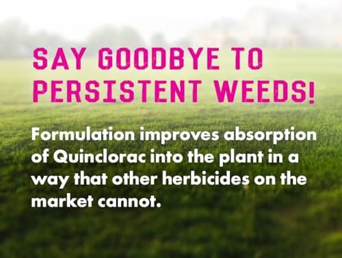 Pro Crabgrass & Grassy Weed Killer - 18.92% Quinclorac (Compare to Drive XLR8) – Concentrated Professional Crabgrass Herbicide – Quick Drying with Residual Control - 64 Ounces
